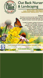 Mobile Screenshot of outbacknursery.com